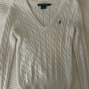 Ralph Lauren Sport Ivory Knit Sweater